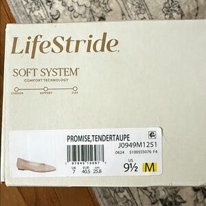 Life Stride Women's Promise Flats - Tender Taupe